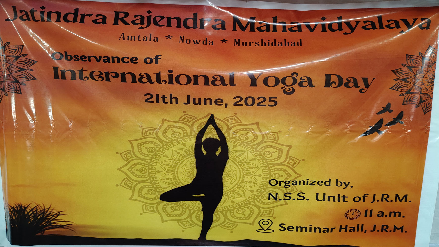 Observance of International Yoga Day